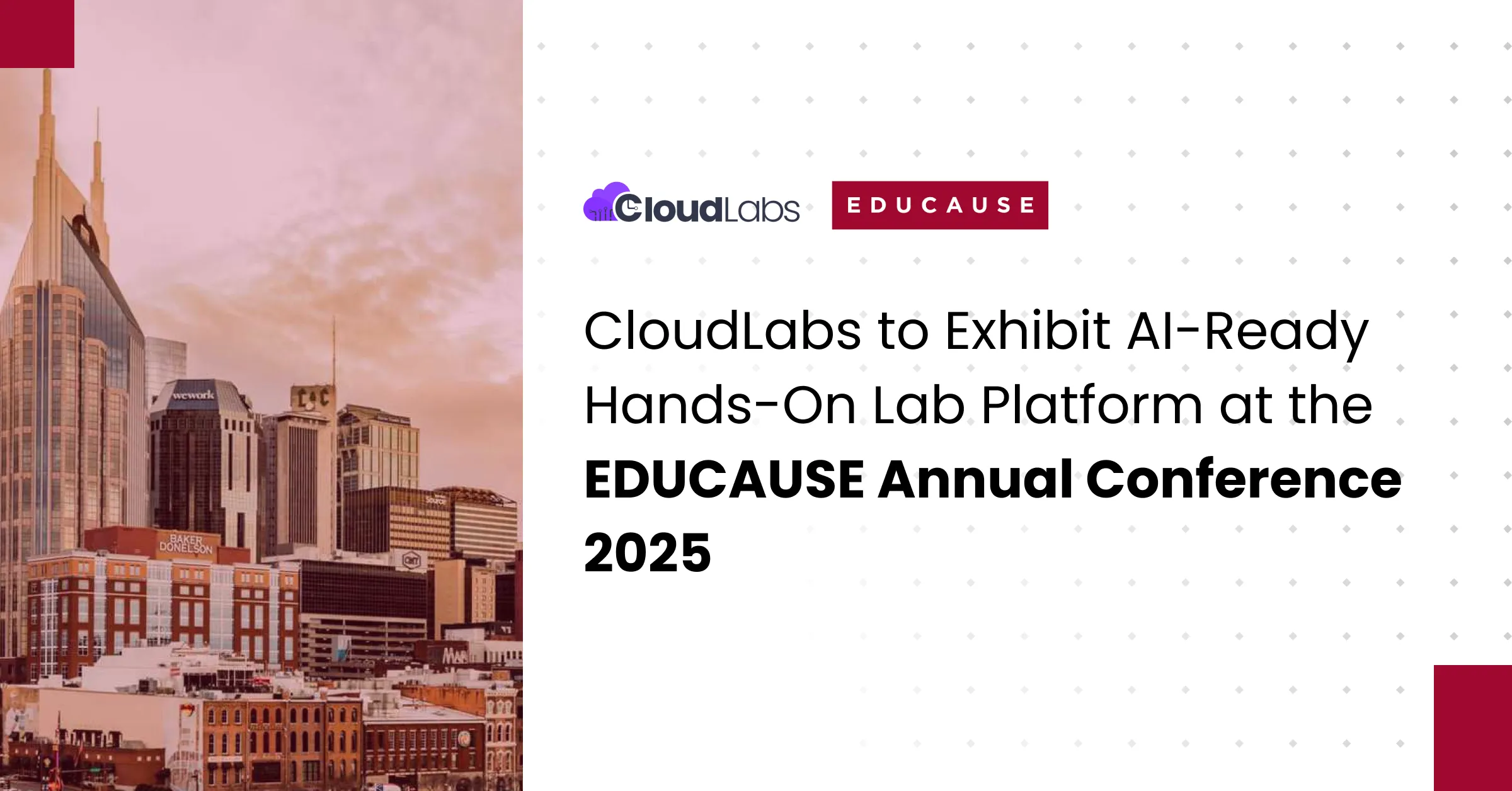 CloudLabs to Exhibit AI-Ready Hands-On Lab Platform at the EDUCAUSE Annual Conference 2025